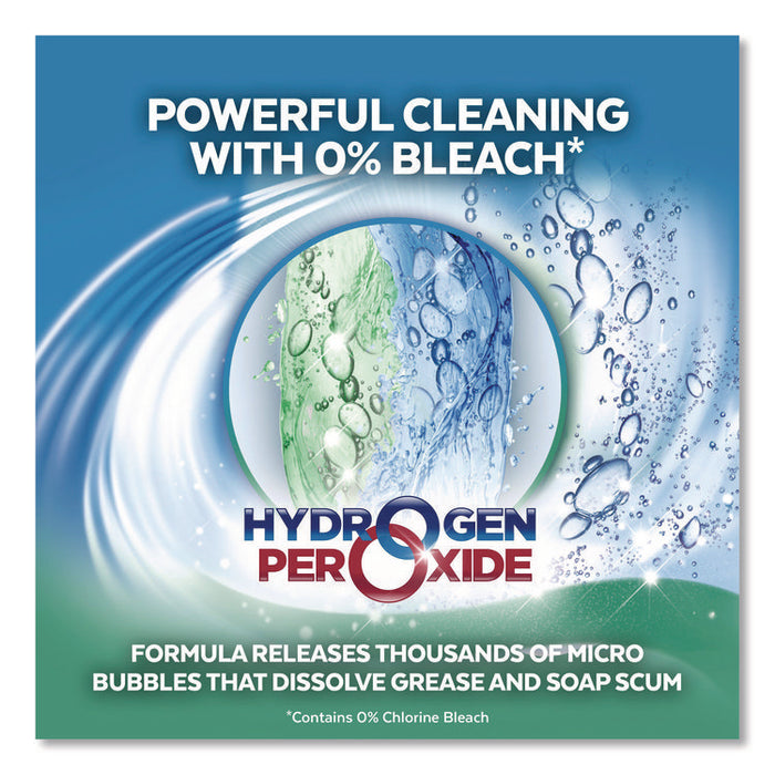 Bathroom Cleaner with Hydrogen Peroxide, Cool Spring Breeze Scent, 32 oz Trigger Spray Bottle, 12/Carton