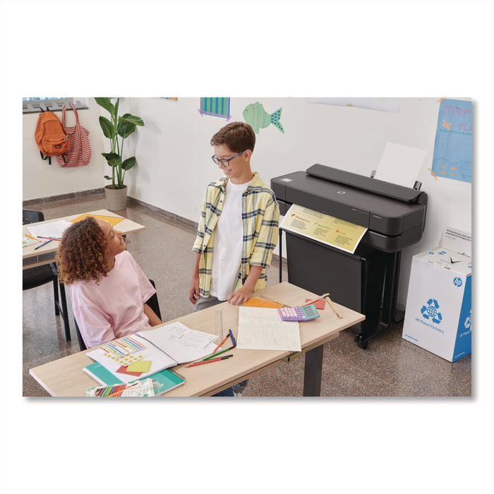 DesignJet T250 24" Large-Format Compact Wireless Plotter Printer