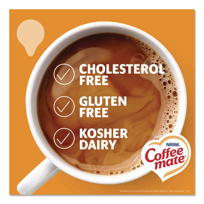 Liquid Coffee Creamer, Pumpkin Spice, 0.38 oz. Mini Cups, 50/Box