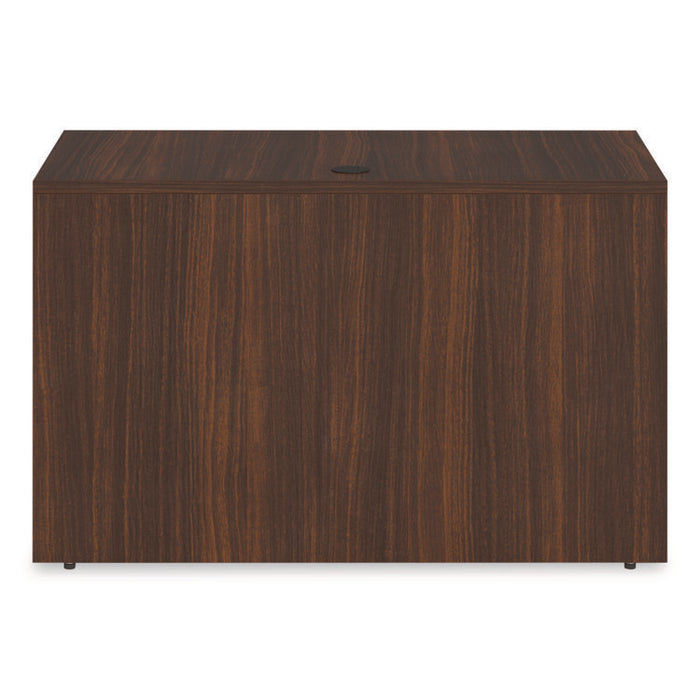 Alera Seville Series Bridge Return, 48w x 24d x 29h, Mahogany