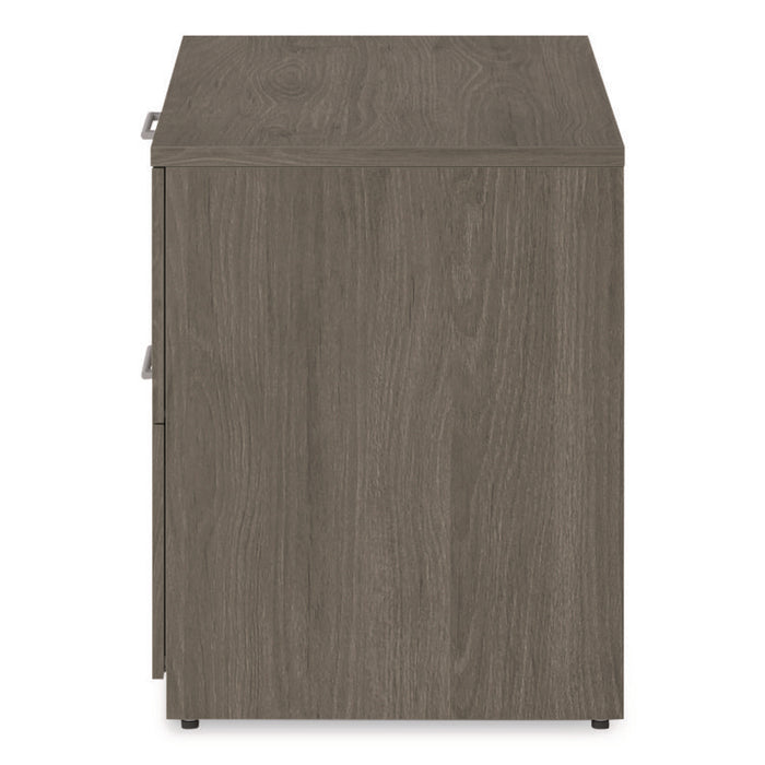 Alera Seville Series Lateral File Cabinet, 2 Legal-Size File Drawers, Walnut, 36" x 24" x 29"