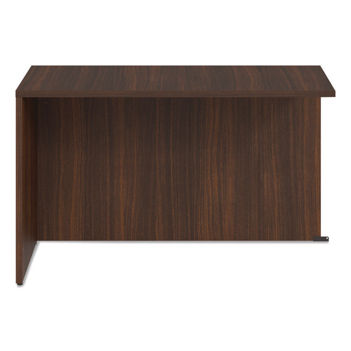 Alera Seville Series Return Shell, Reversible, 48" x 24" x 29", Mahogany