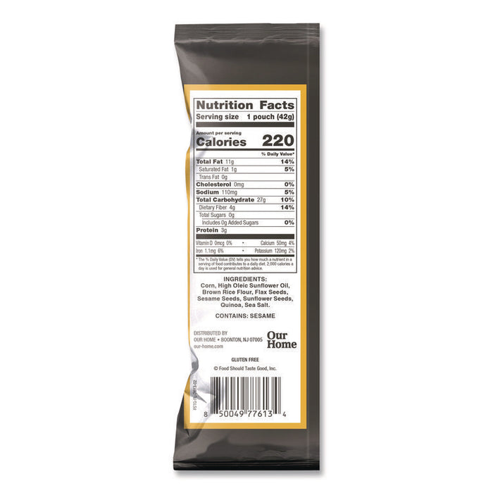 Tortilla Chips, Multigrain with Sea Salt, 1.5 oz., 24/Carton