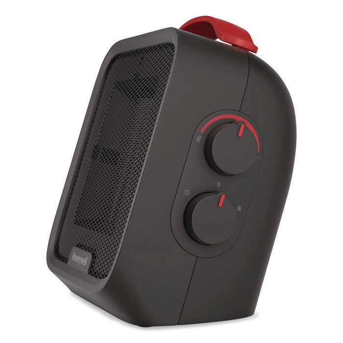 UberHeat 5 Ceramic Heater, 1,500 W, 4.5 x 4.5 x 8.86, Black