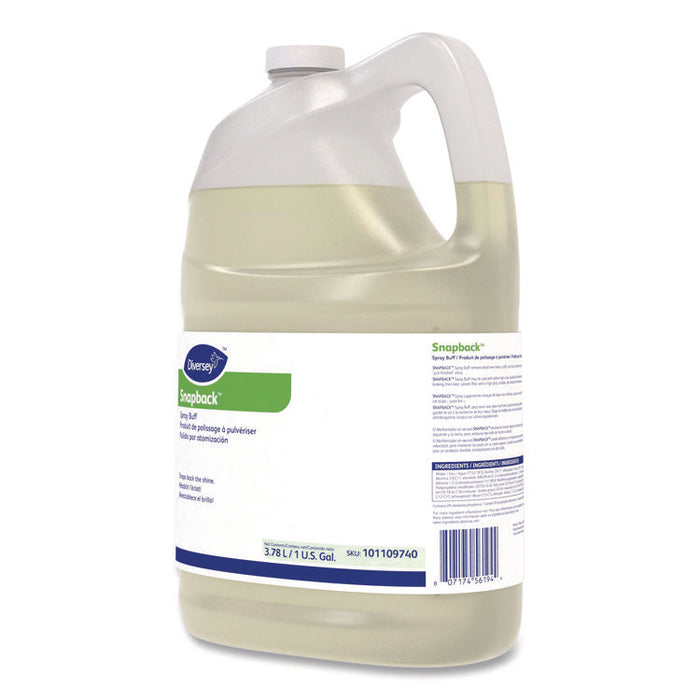 Snapback Spray Buff, 1 gal Bottle, 4 Bottles/Carton