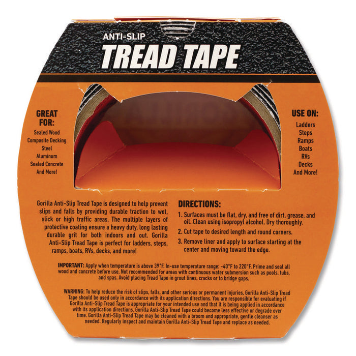 Tread Tape, 3" Core, 2" x 10 ft, Black