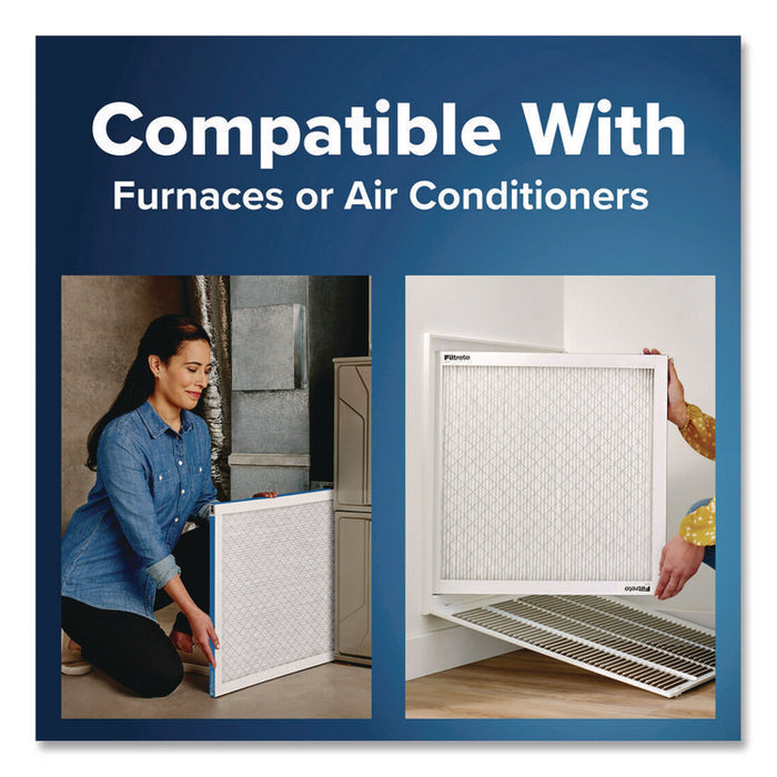 Premium Allergen, Bacteria and Virus Air Filter, MERV 13, MPR 1900, 14 x 20, 4/Carton