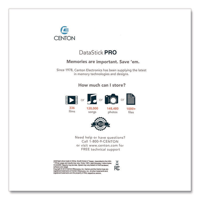 DataStick Pro USB 3.2 Type A Flash Drive, 512 GB, Black