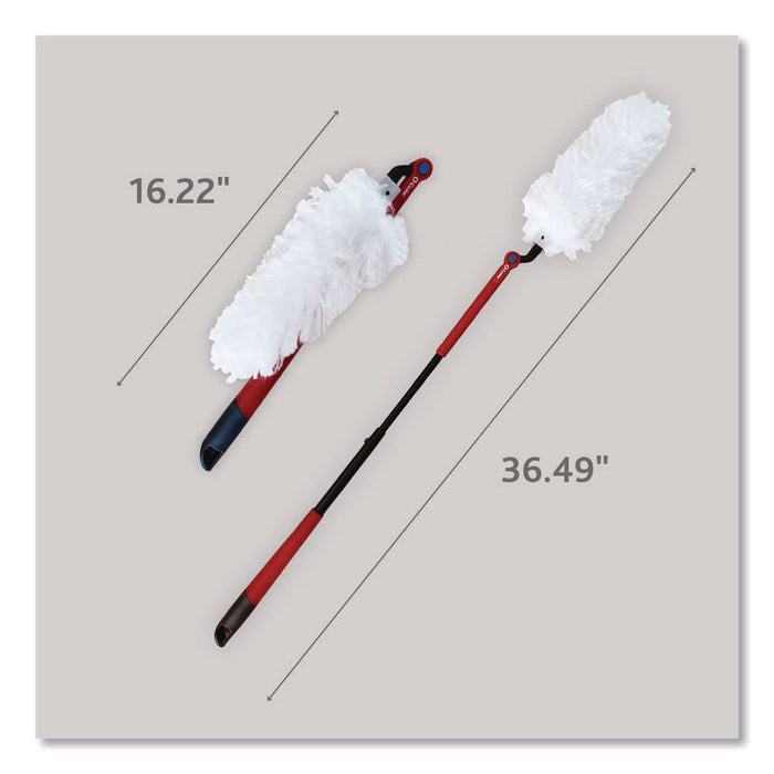Flex and Catch Heavy-Duty Dusting Kit, 1 Duster Wand and 3 Refills, 6/Carton