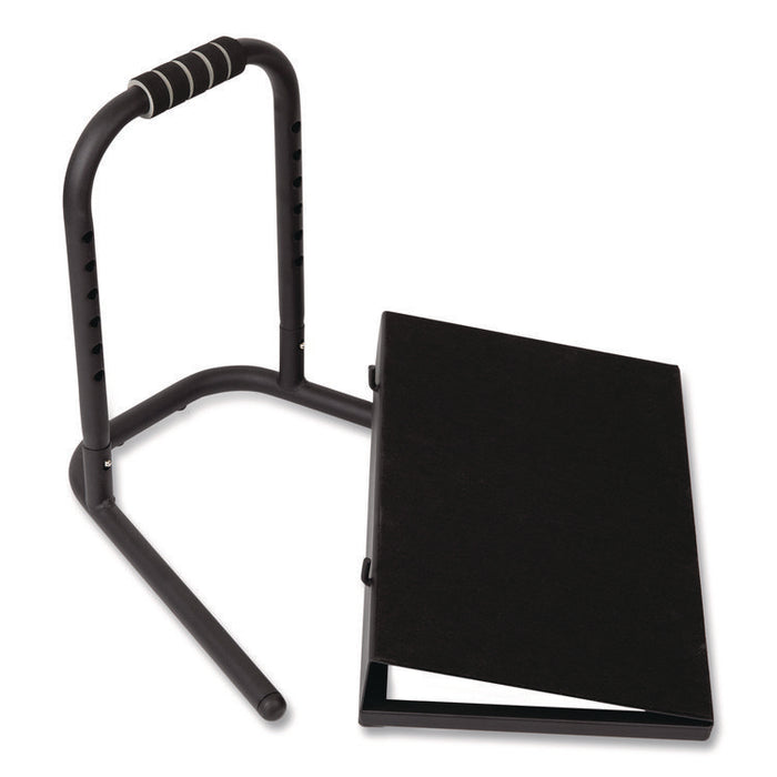 Adjustable Height Tilt Foot Rest, 14.25 x 15 d x 14.5 h, Black