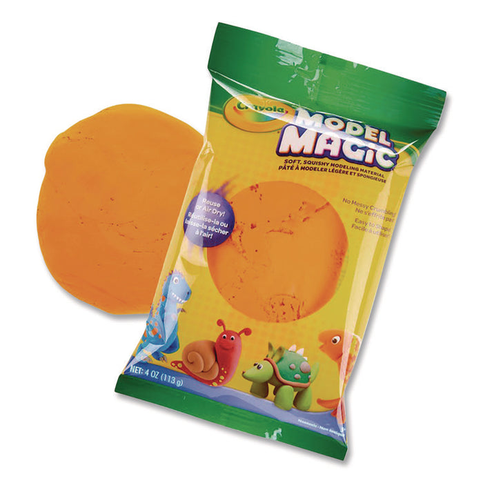 Magic Modeling Compound Model Magic Modeling Compound, Orange, 4 oz Pack — Axiscore