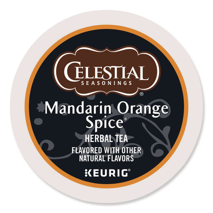 Mandarin Orange Spice Herb Tea, 0.13 oz K-Cups, 24/Box