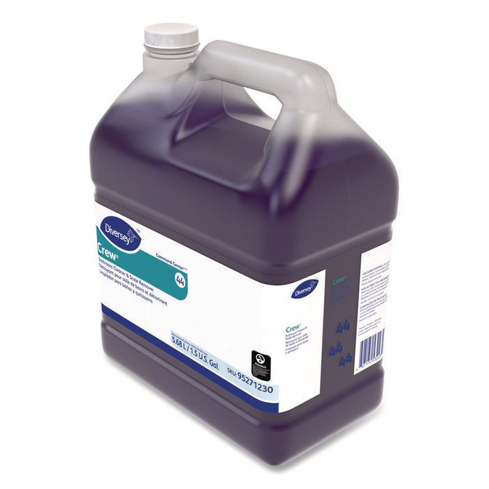 Crew Bathroom Cleaner and Scale Remover, 1.5 gal Bottle, 2/Carton