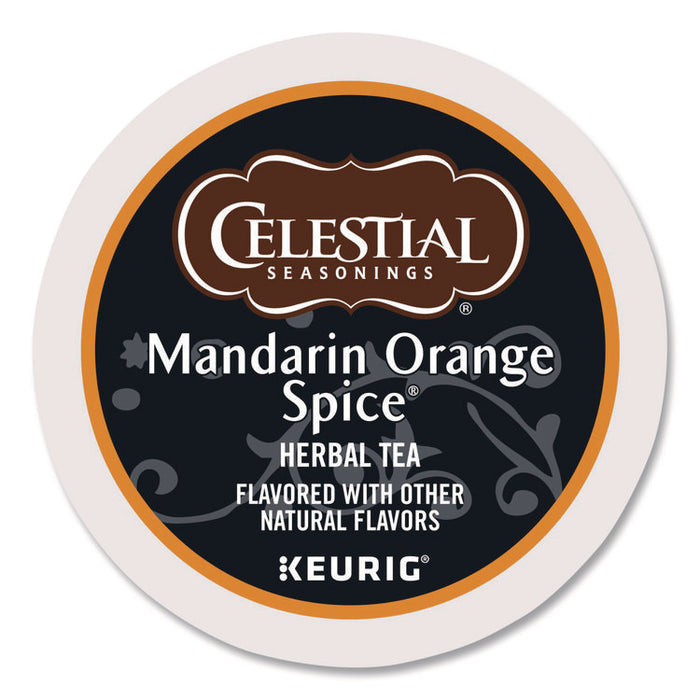 Mandarin Orange Spice Herb Tea, 0.13 oz K-Cups, 96/Carton