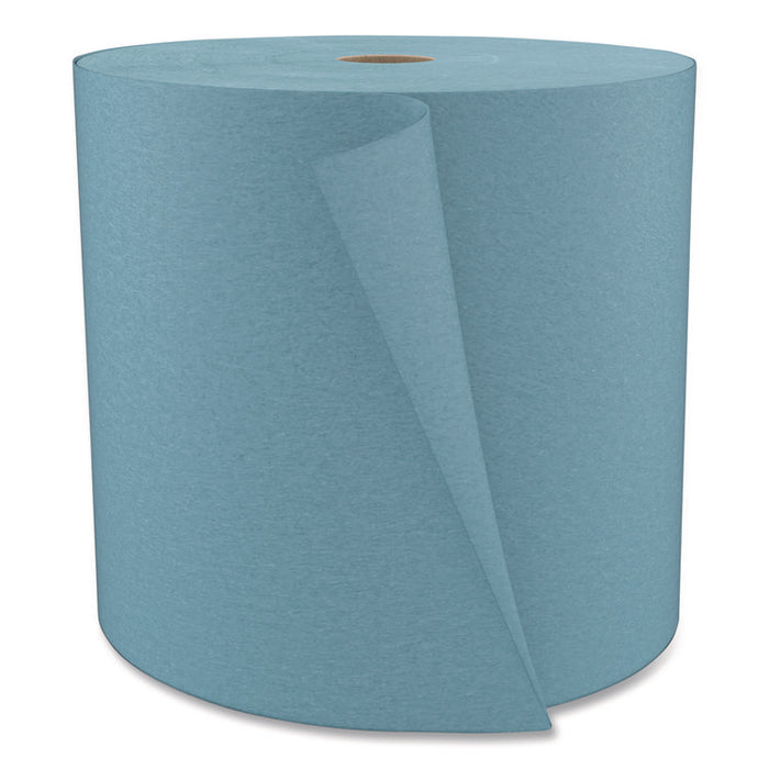 Tuff-Job Spunlace Towels, Blue, Jumbo Roll, 12 x 13, 955/Roll