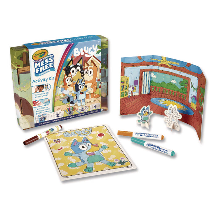 Bluey Color Wonder Activity Kit, Includes Eight Markers, Ages 3 and Up, 10 x 8 Sheets, 27 Pages