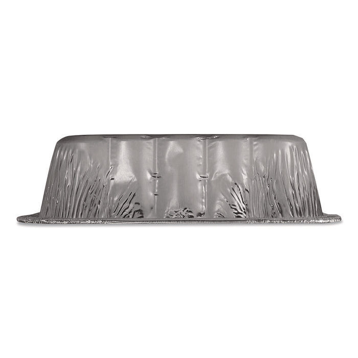 Square Cake Pan, 30 Gauge, 48 oz, 8 x 8 x 1.53, Silver, Aluminum, 200/Carton