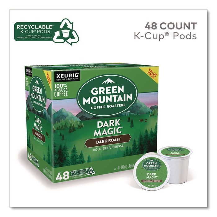 Dark Magic Extra Bold Coffee K-Cups, 0.4 oz, 48/Box