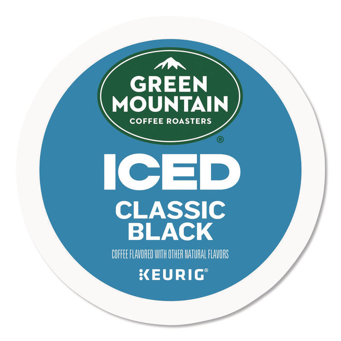 Classic Black Brew Over Ice Coffee K-Cups, 0.4 oz, 24/Box
