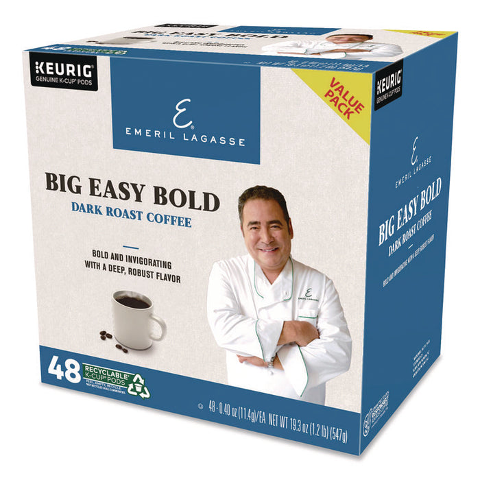 Big Easy Bold Coffee K-Cups, 0.4 oz, 48/Box