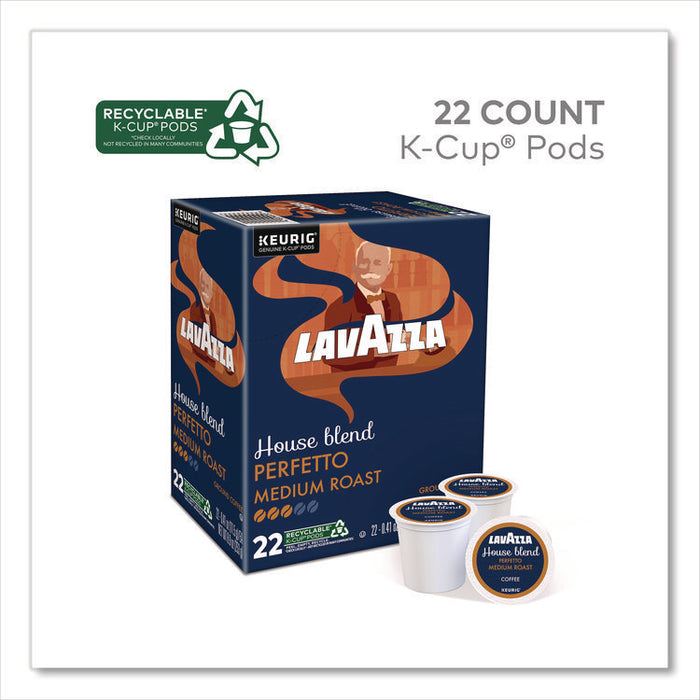 Perfetto Coffee K-Cups, House Blend, 0.41 oz, 22/Box