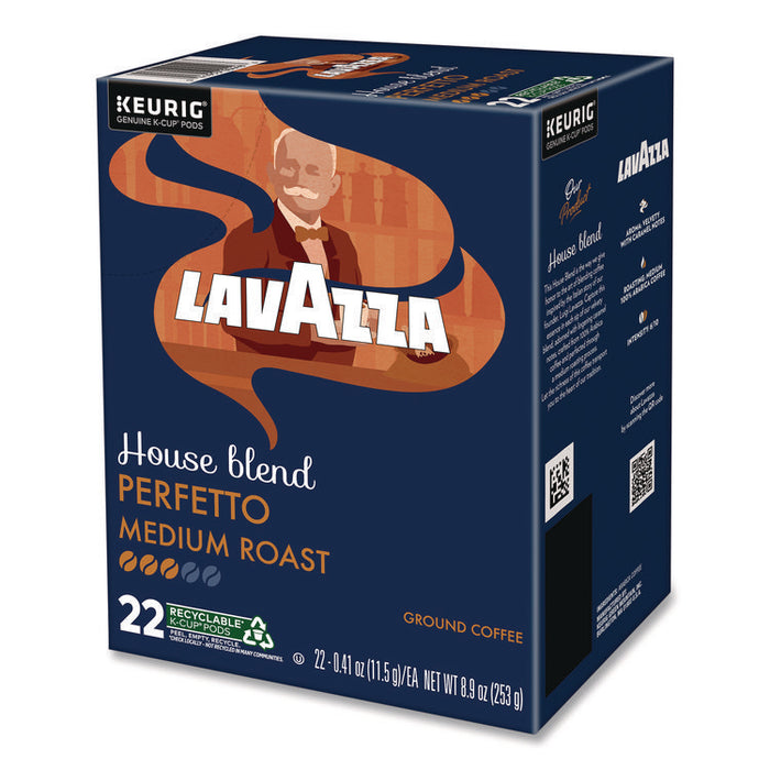 Perfetto Coffee K-Cups, House Blend, 0.41 oz, 22/Box