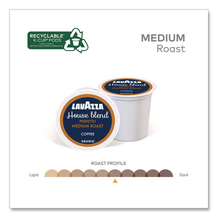Perfetto Coffee K-Cups, House Blend, 0.41 oz, 22/Box