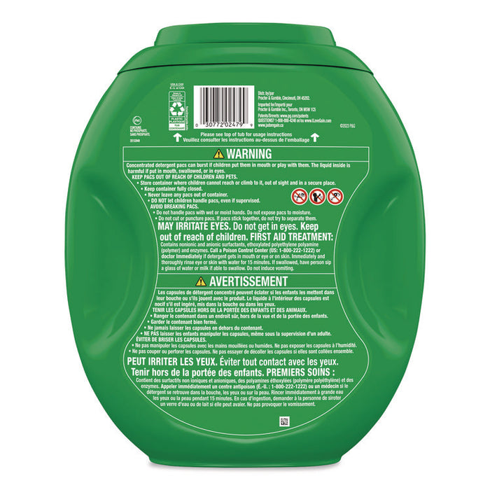 Flings Detergent Pods, Gain Original Scent, 112 Pods, 80 oz Tub