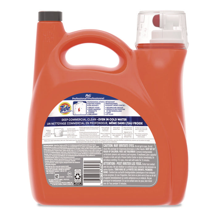 Commercial HE Liquid Laundry Detergent, 129 Loads, 170 oz Bottle with Dispensing Top