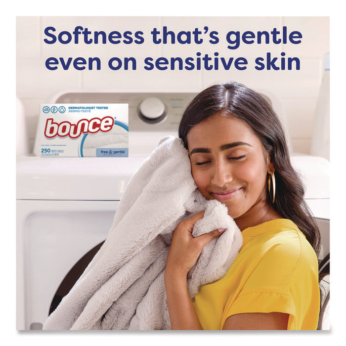 free and gentle Dryer Sheets, Fragrance Free, 240 Sheets/Box