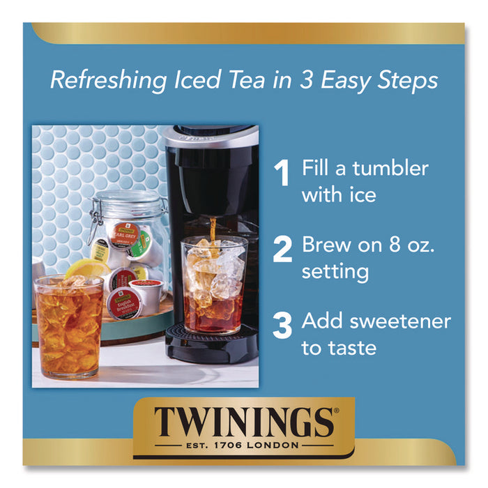 Tea K-Cups, Chai, 0.12 oz, 24/Box