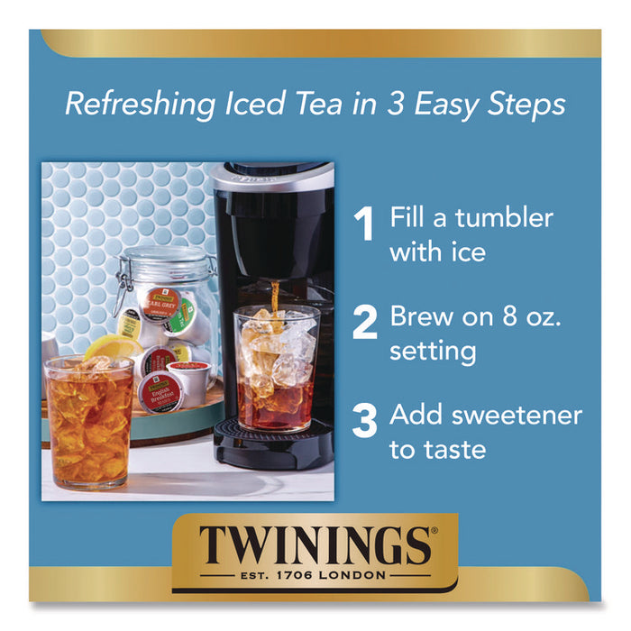 Tea K-Cups, English Breakfast Decaf, 0.11 oz, 24/Box