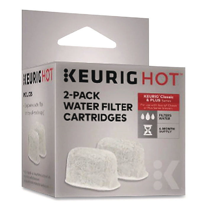 Replacement Charcoal Water Filter Cartridge, 2/Pack