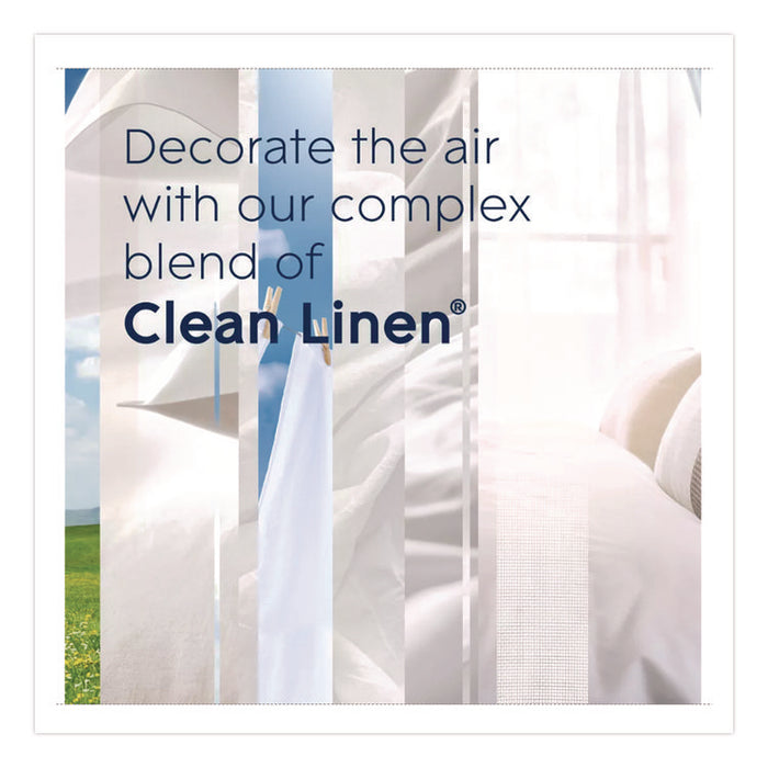 Air Freshener, Clean Linen, 8.3 oz, 2/Pack