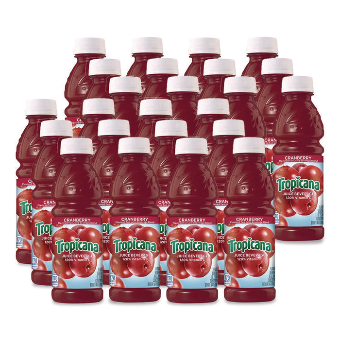 Juice Beverage, Cranberry, 10 oz Bottle, 24/Carton