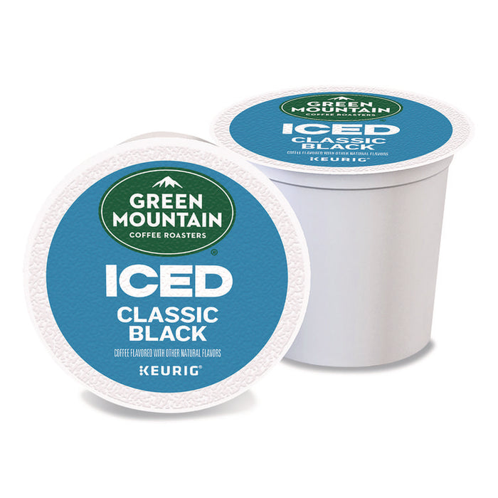 Classic Black Brew Over Ice Coffee K-Cups, 0.4 oz, 24/Box