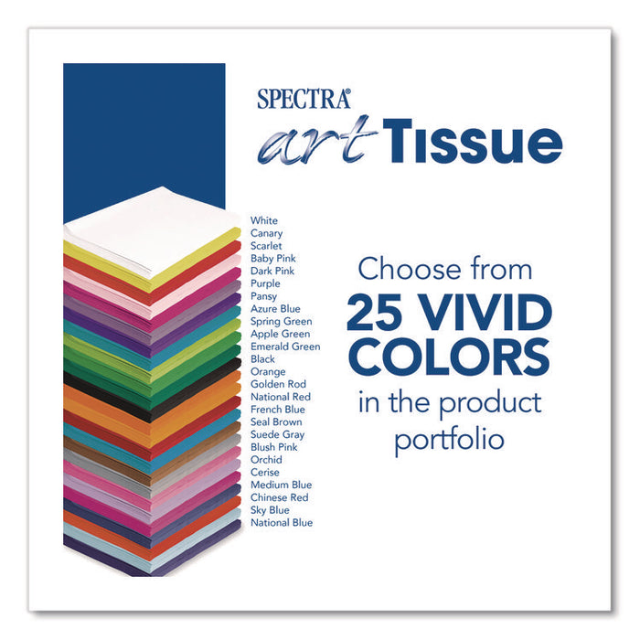 Spectra Art Tissue, 23 lb Tissue Weight, 20 x 30, Spring Green, 24/Pack