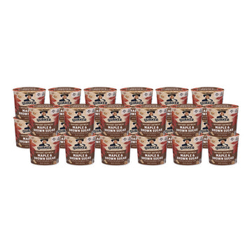 Instant Oatmeal, Maple Brown Sugar, 1.69 oz Packet, 24/Carton