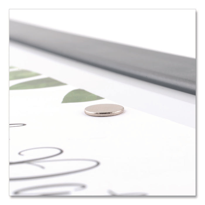 Matrix Magnets, Circles, 0.38" Diameter, Silver, 50/Pack