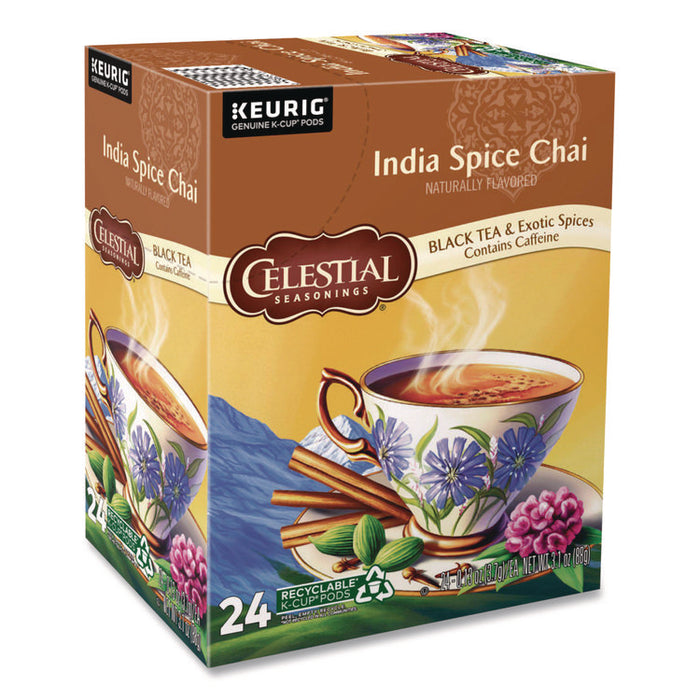 India Spice Chai Tea K-Cups, 24/Box