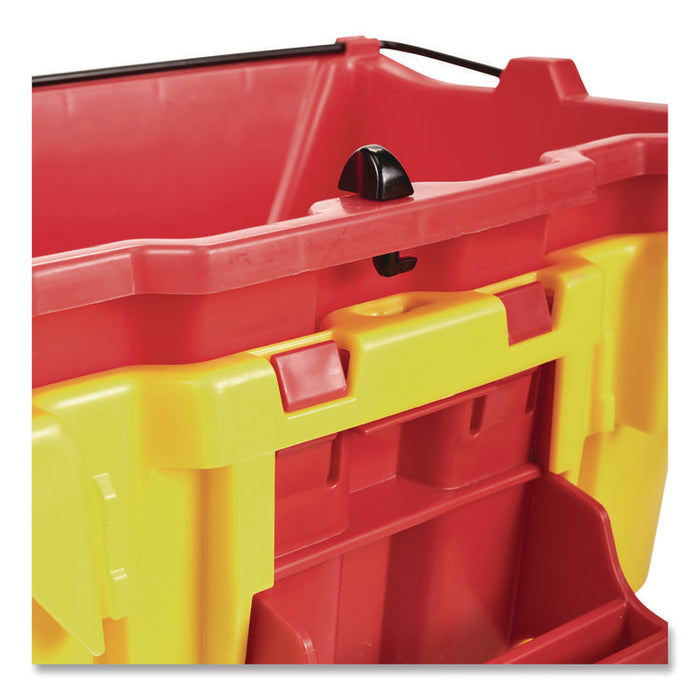 WaveBrake 2.0 Dirty Water Bucket, 18 qt, Red