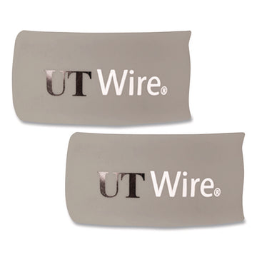 Speedy-Wrap Magnetic Cable Wrap, 0.82" x 10", Gray, 2/Pack