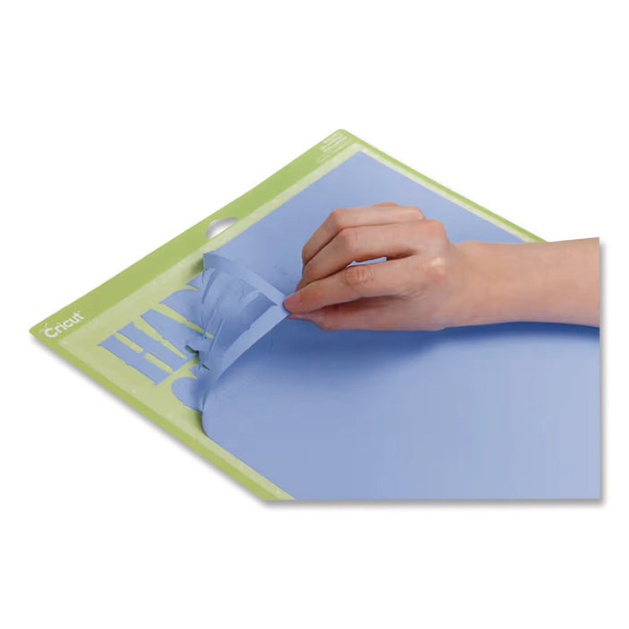 StandardGrip Machine Mat, 1" Grid, 12" x 12", Green, 2/Pack