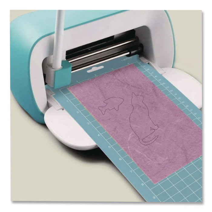 Joy LightGrip Machine Mat, 1/2" Grid, 4.5" x 12", Blue