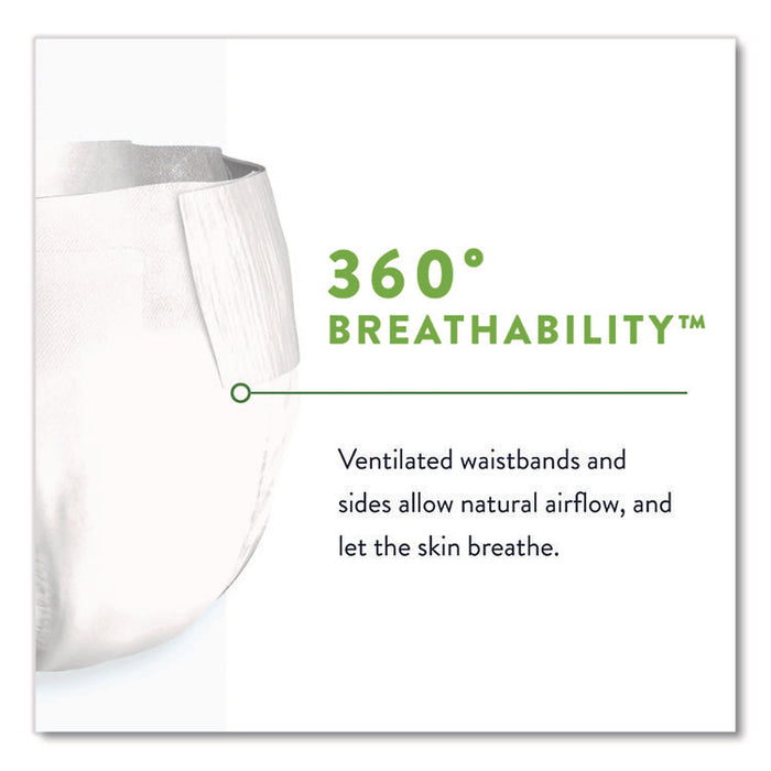 Per-Fit360 Degree Briefs, Maximum Plus Absorbency, Size 1, 26" to 48" Waist, 96/Carton