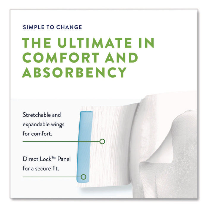 Per-Fit360 Degree Briefs, Maximum Plus Absorbency, Size 2, 45" to 62" Waist, 72/Carton