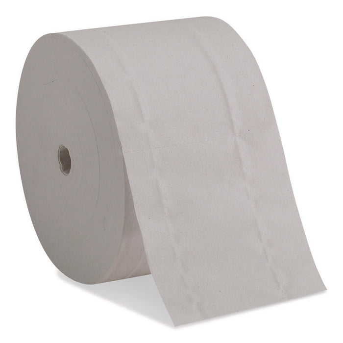 Compact Coreless Bath Tissue, Septic Safe, 2-Ply, White, 1,500 Sheets/Roll, 18 Rolls/Carton