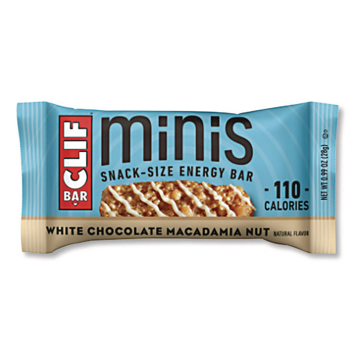 Energy Bar Minis, White Chocolate Macadamia Nut, 1 oz Bar, 20/Box