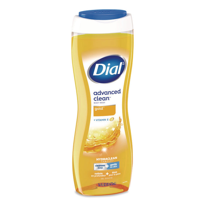 Body Wash Advanced Clean Gold, Original Gold Scent, 16 oz, 6/Carton