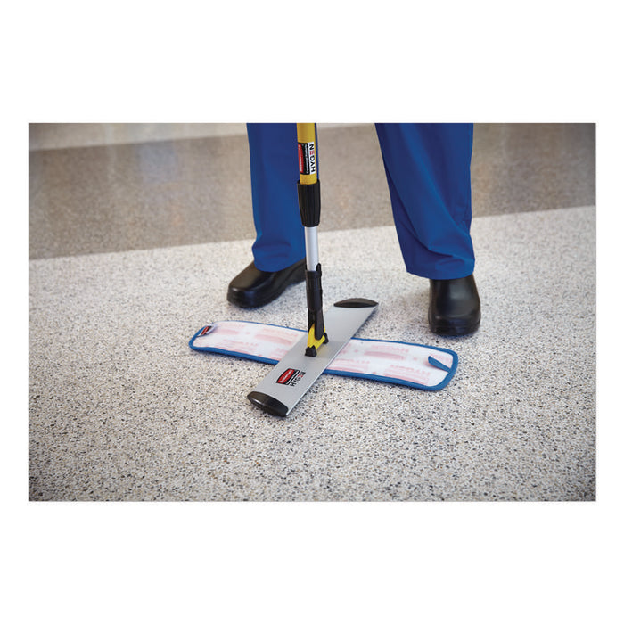 Microfiber Wet Mop Pad, 18", Blue